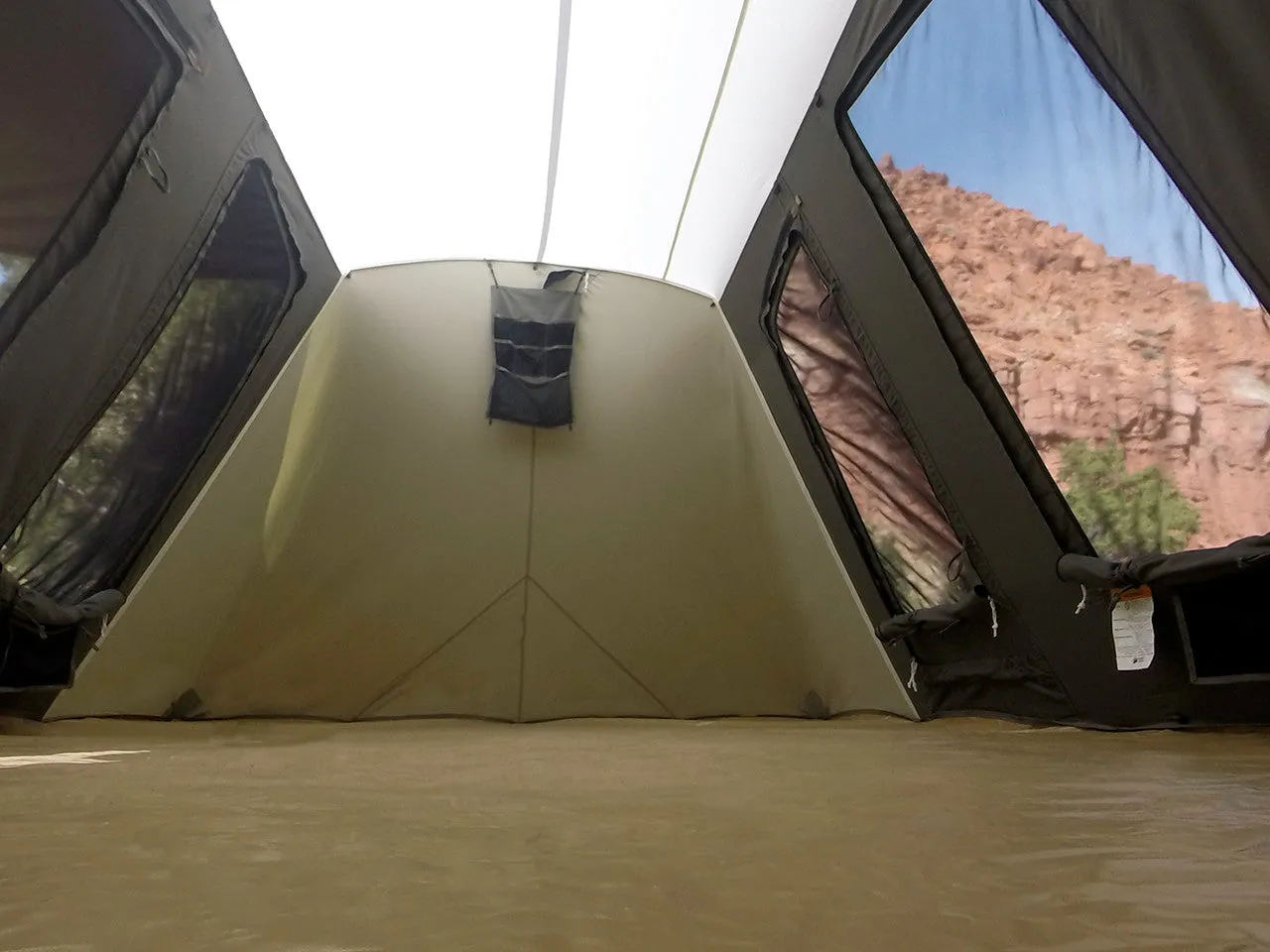 10 x 14 ft. Flex-Bow Deluxe Canvas Camping Tent