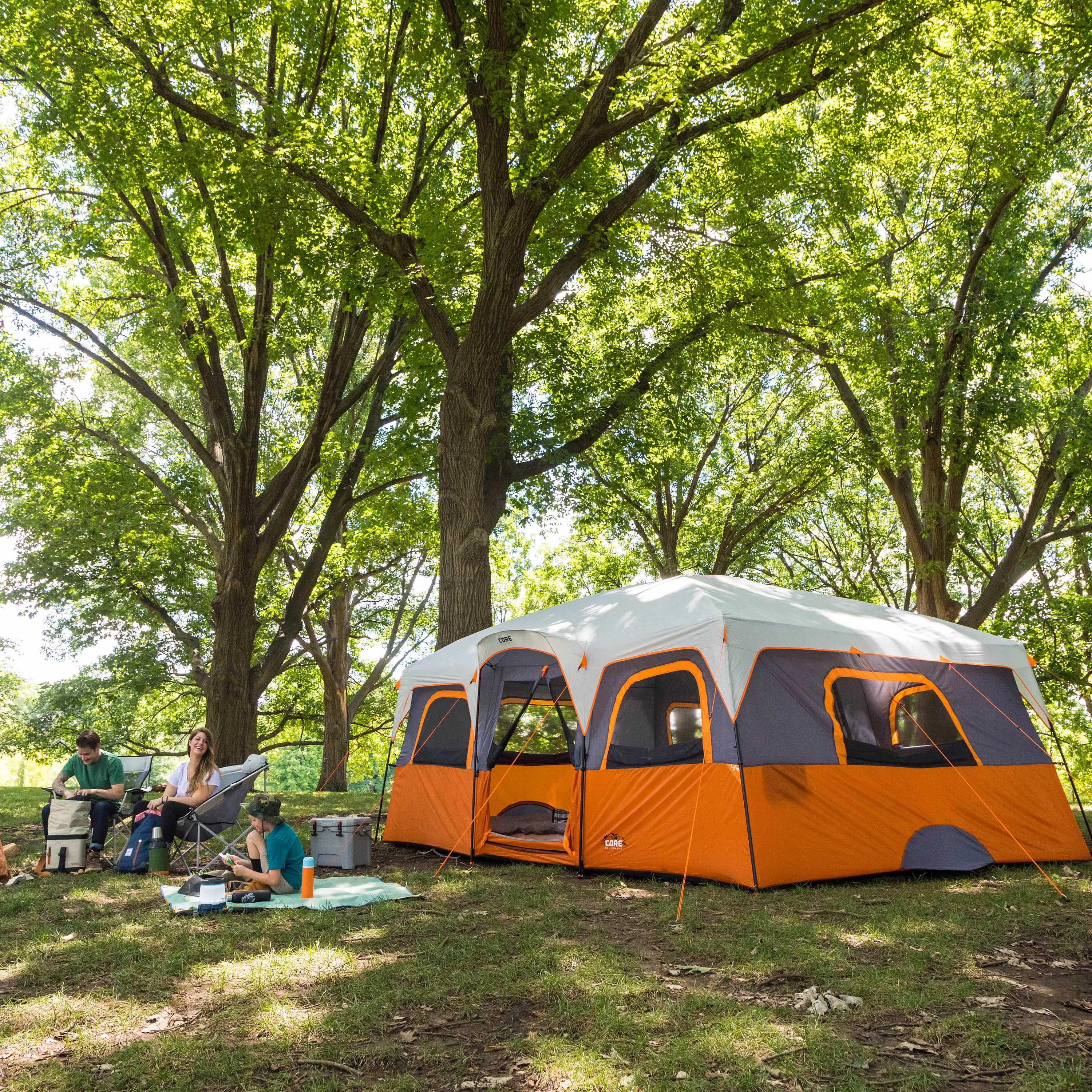 12 Person Straight Wall Cabin Tent 16' x 11'