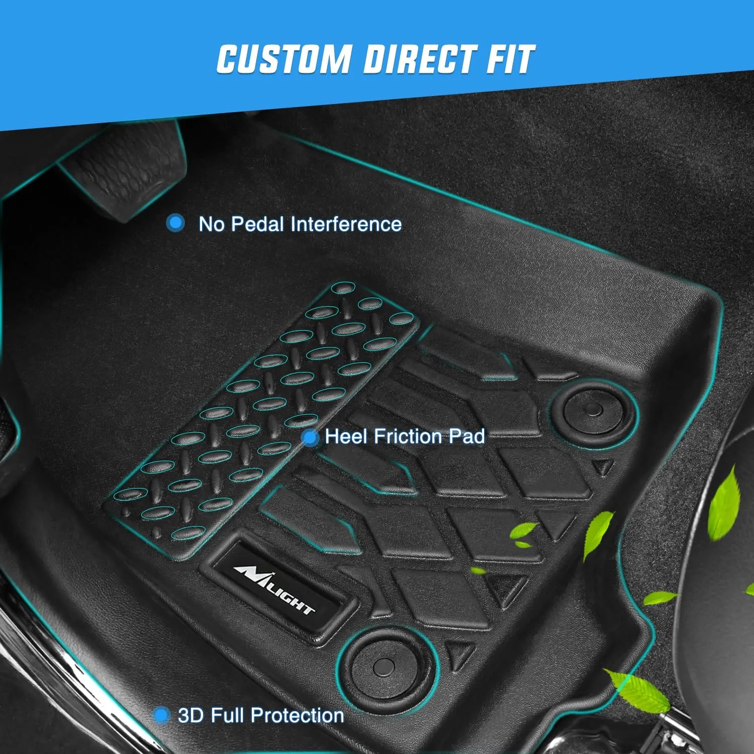 2018-2024 Audi Q5 SQ5 TPE Floor Mats