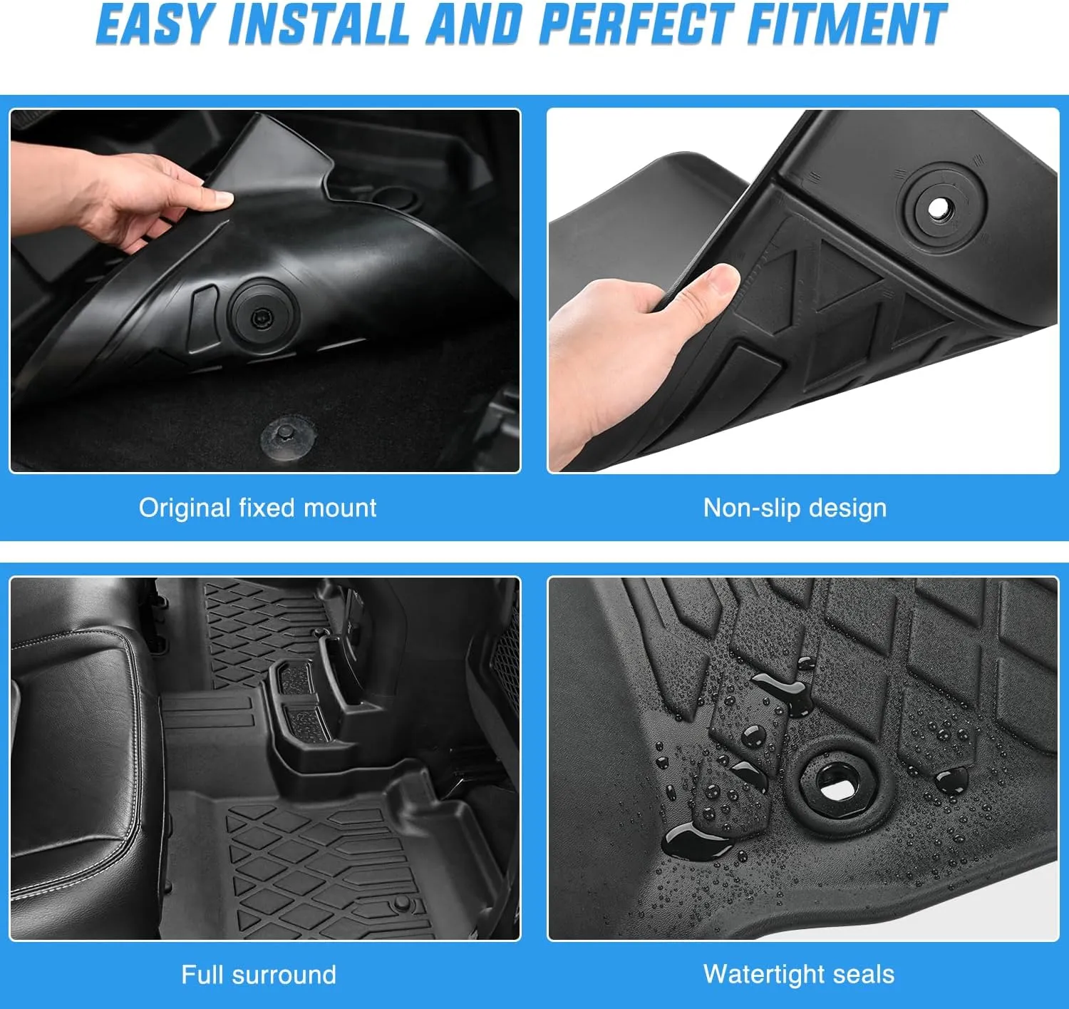 2018-2025 Honda Odyssey TPE Floor Mats