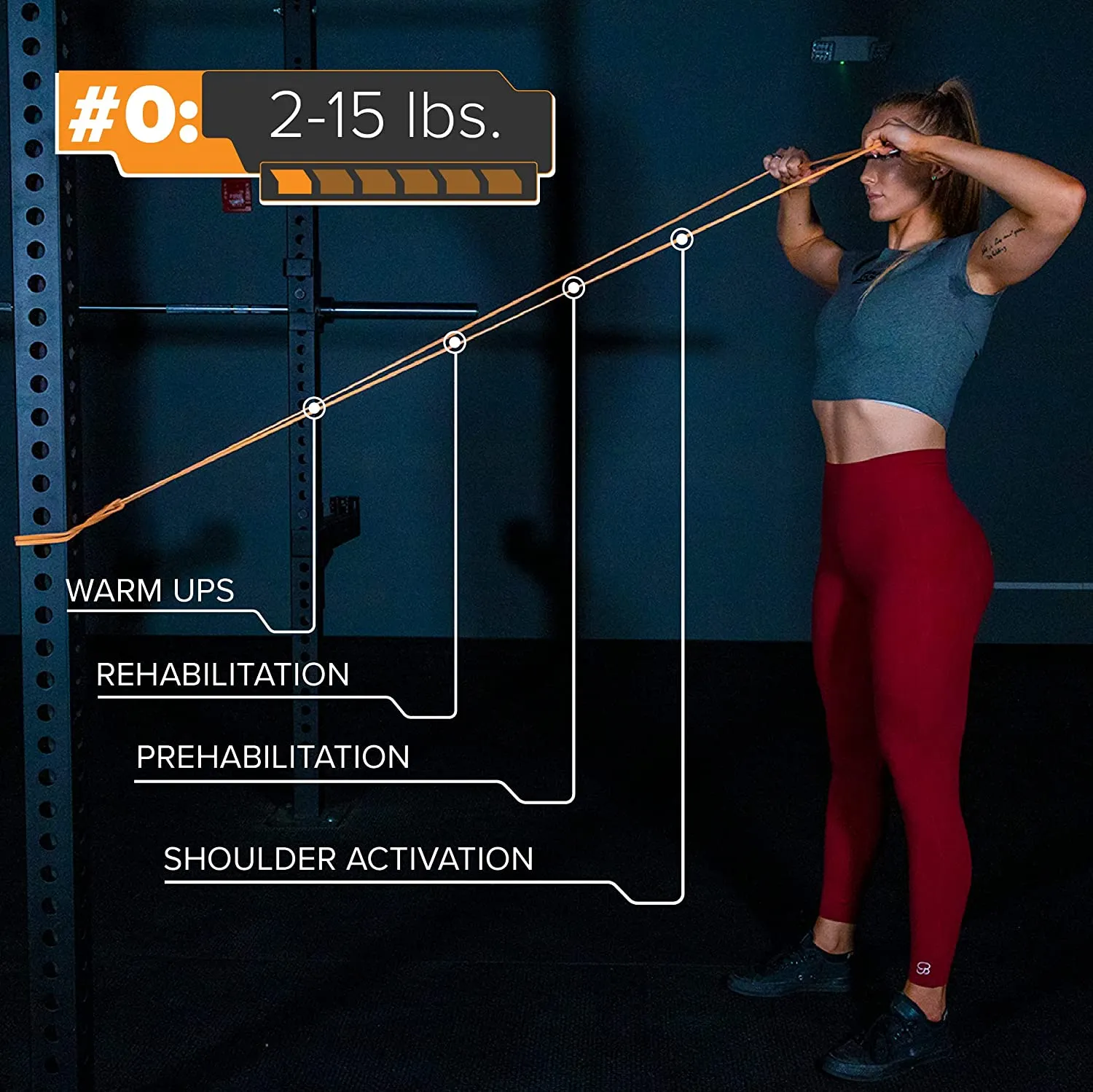 41" Complete Resistance Band Set