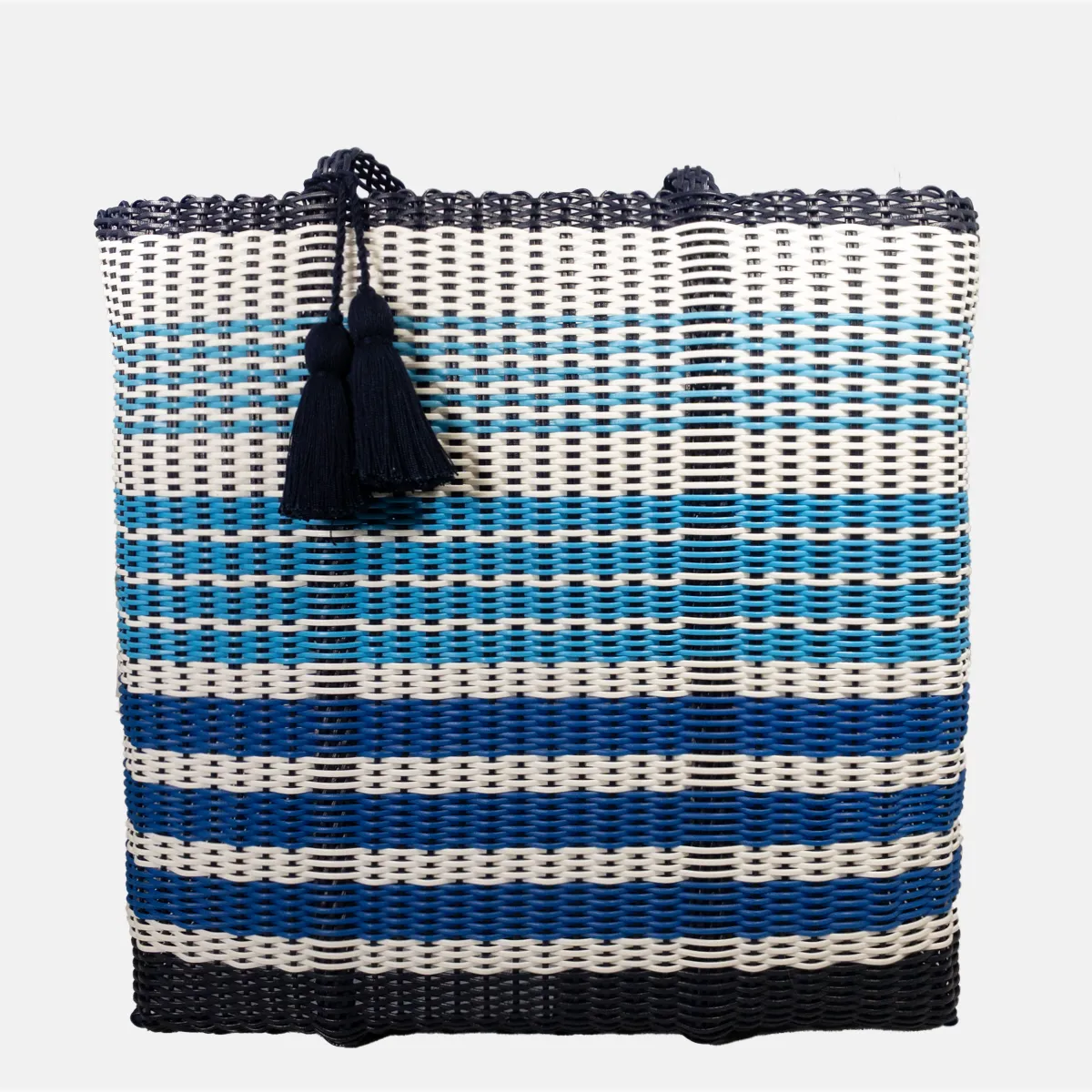 cesta tote ~ ex-large ~ gradient stripes