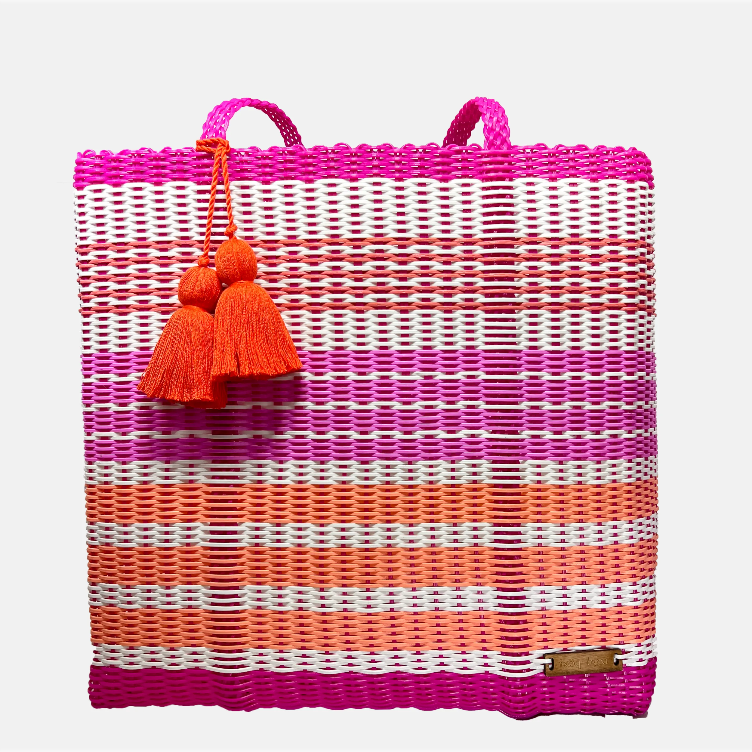 cesta tote ~ ex-large ~ gradient stripes