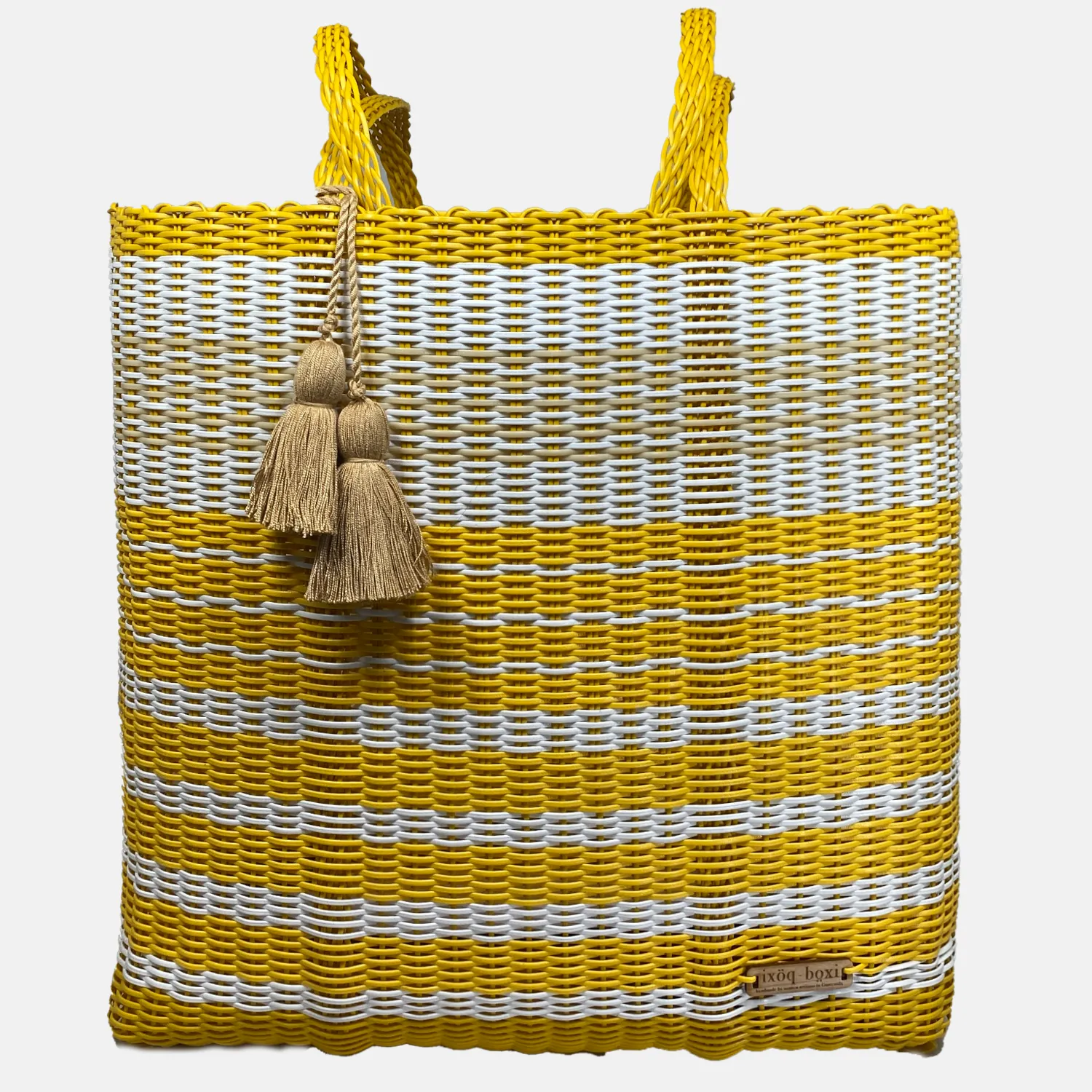 cesta tote ~ ex-large ~ gradient stripes