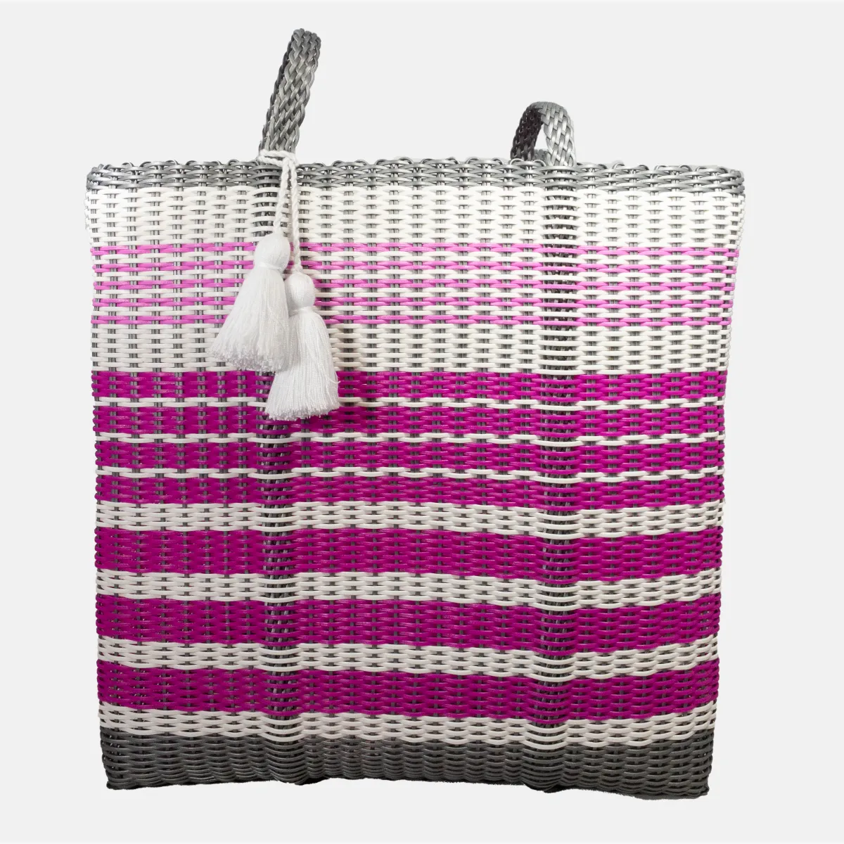 cesta tote ~ ex-large ~ gradient stripes
