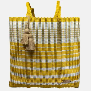 cesta tote ~ ex-large ~ gradient stripes