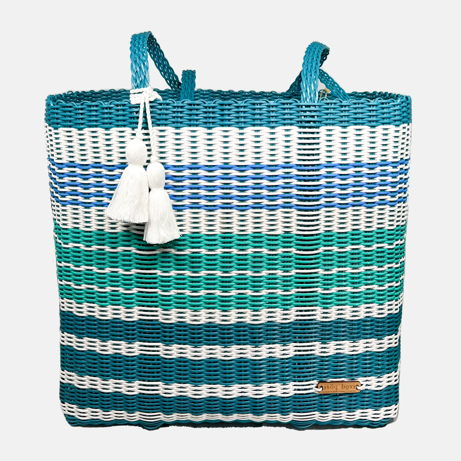 cesta tote ~ ex-large ~ gradient stripes