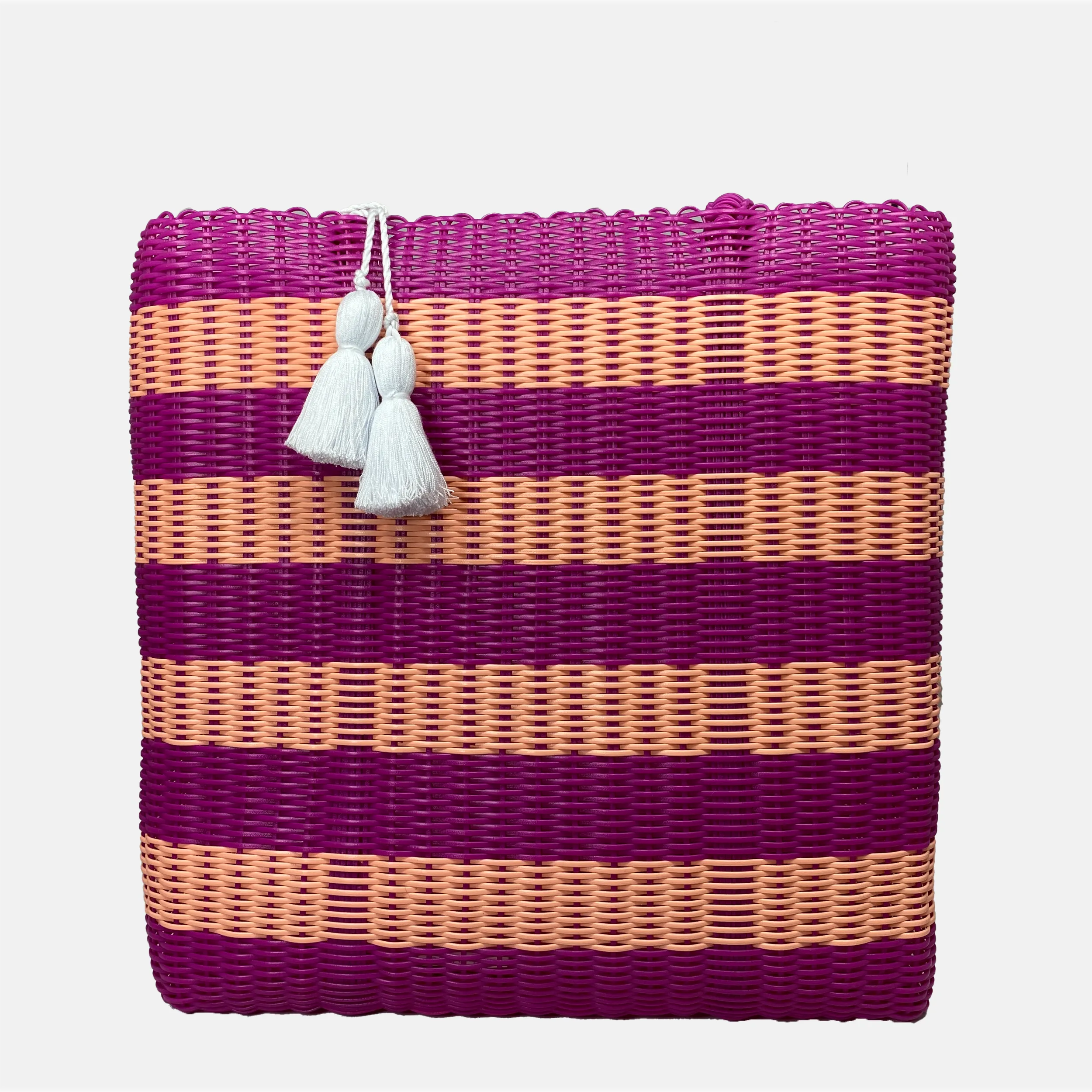 cesta tote ~ ex-large ~ striped