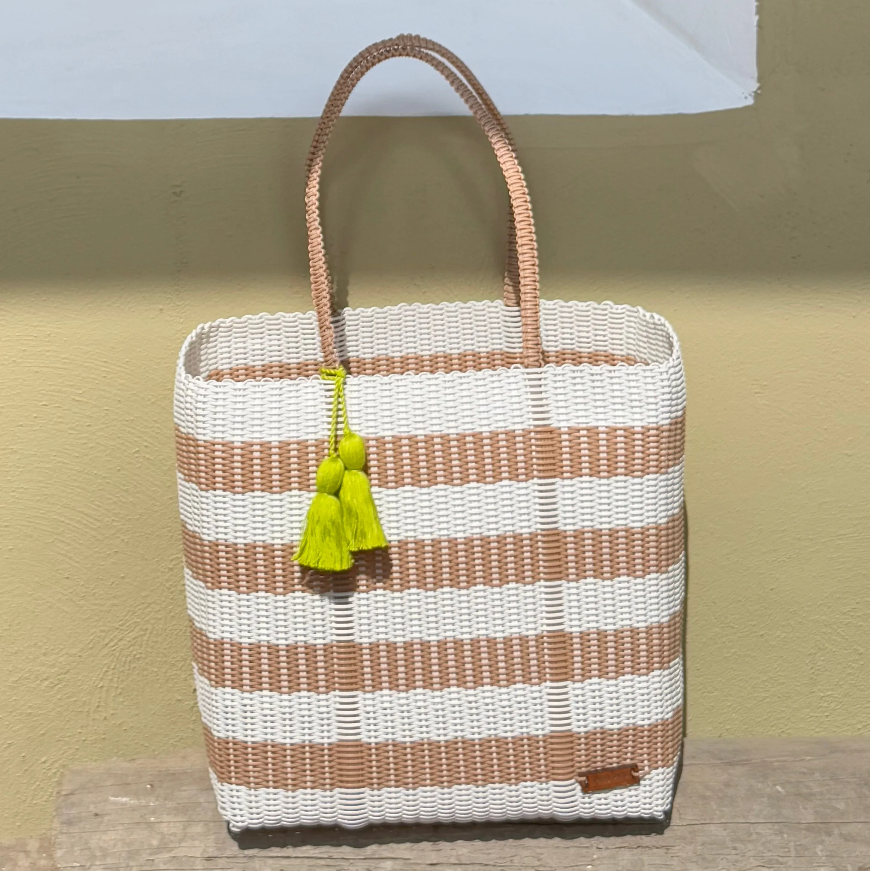 cesta tote ~ ex-large ~ striped