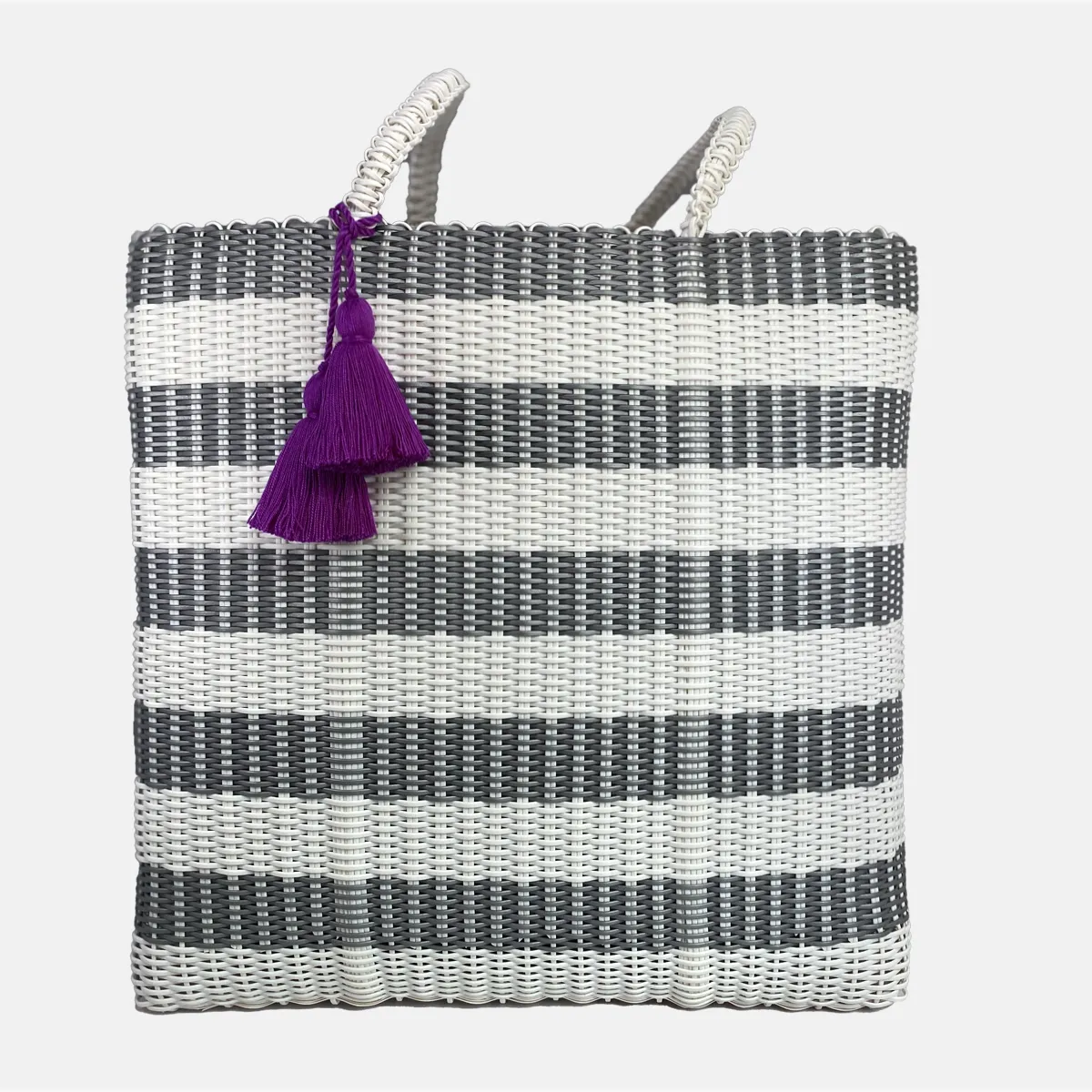 cesta tote ~ ex-large ~ striped