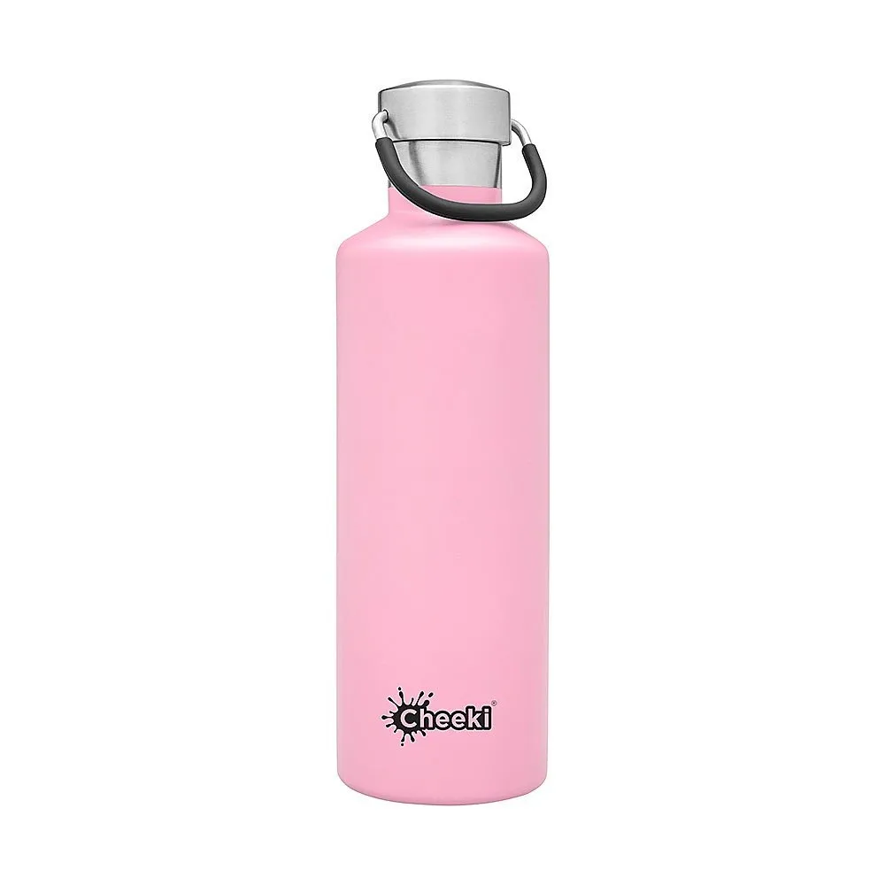 Cheeki Classic Insulated Stainless Steel Bottle Pink 20 oz Bottle