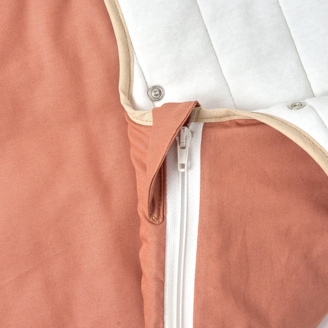 Clair De Lune Organic Sleeping Bag (0-6 Months) - Rust Orange
