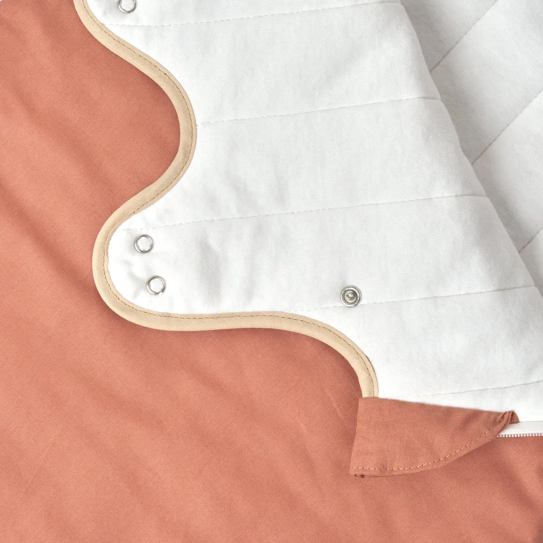 Clair De Lune Organic Sleeping Bag (0-6 Months) - Rust Orange