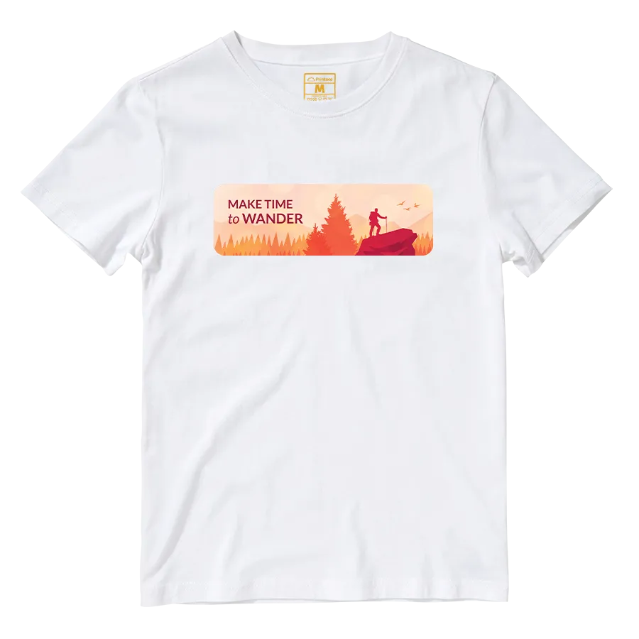 Cotton Shirt: Time to Wander