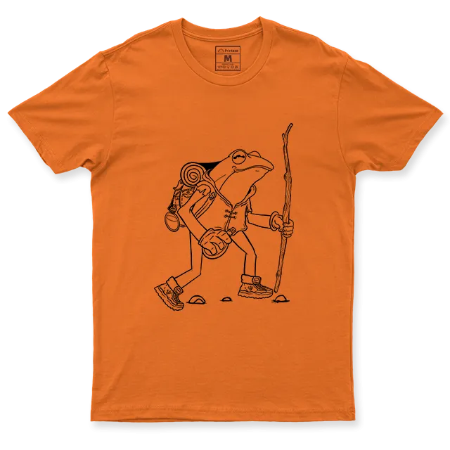 Drifit Shirt: Hiking Frog