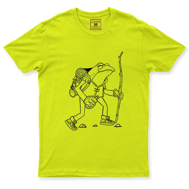 Drifit Shirt: Hiking Frog