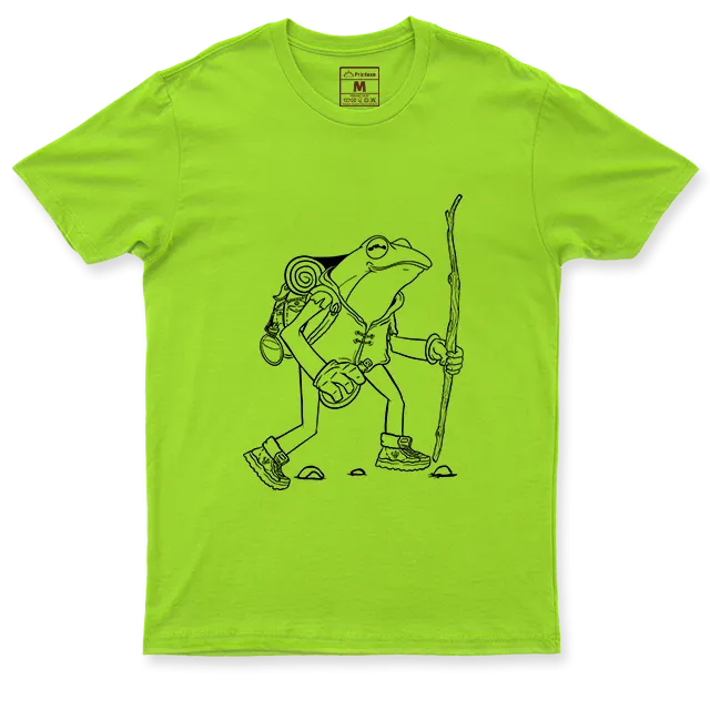 Drifit Shirt: Hiking Frog