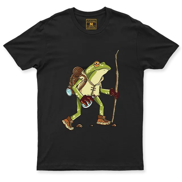 Drifit Shirt: Hiking Frog