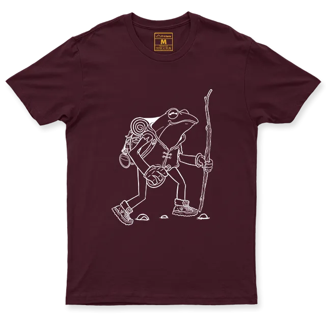Drifit Shirt: Hiking Frog
