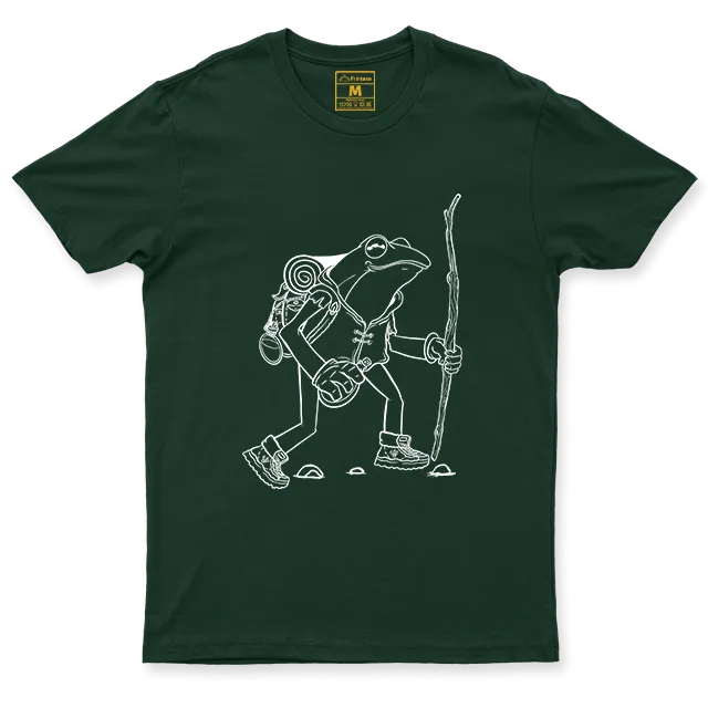 Drifit Shirt: Hiking Frog