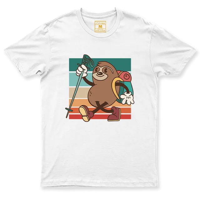 Drifit Shirt: Hiking Sloth