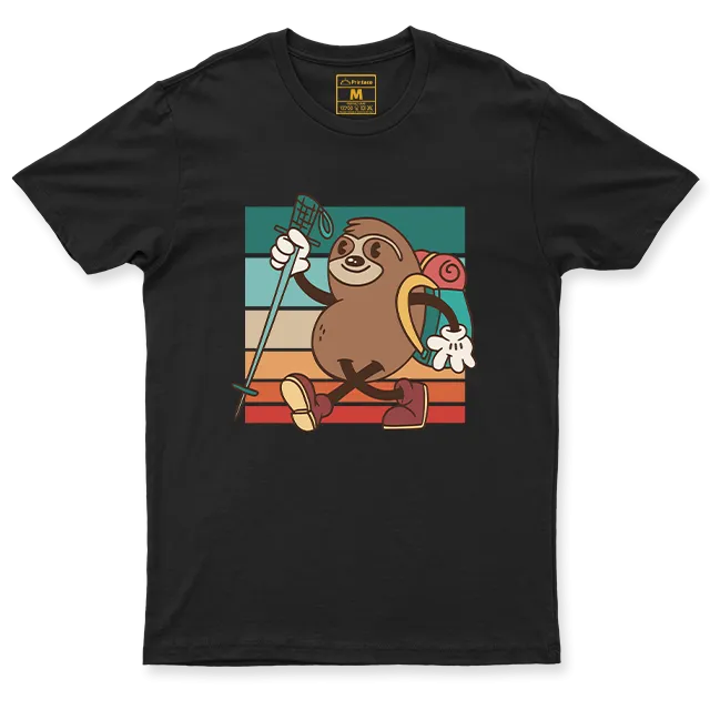 Drifit Shirt: Hiking Sloth