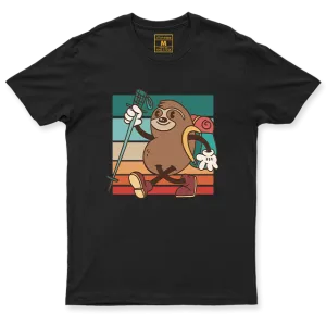 Drifit Shirt: Hiking Sloth
