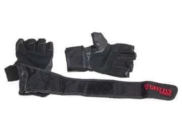 Grizzly Fitness Mens Nytro Wrist Wrap Gloves