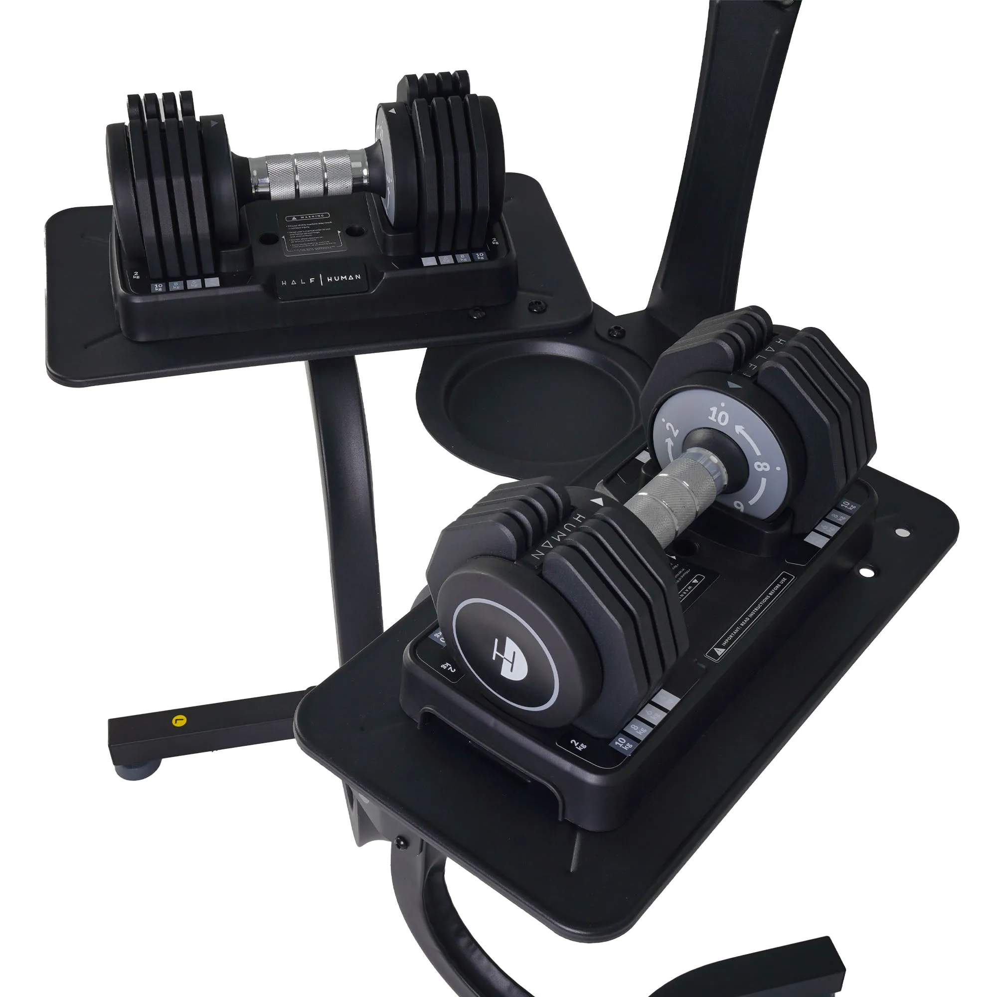 Half Human Adjustable Dumbbell Stand