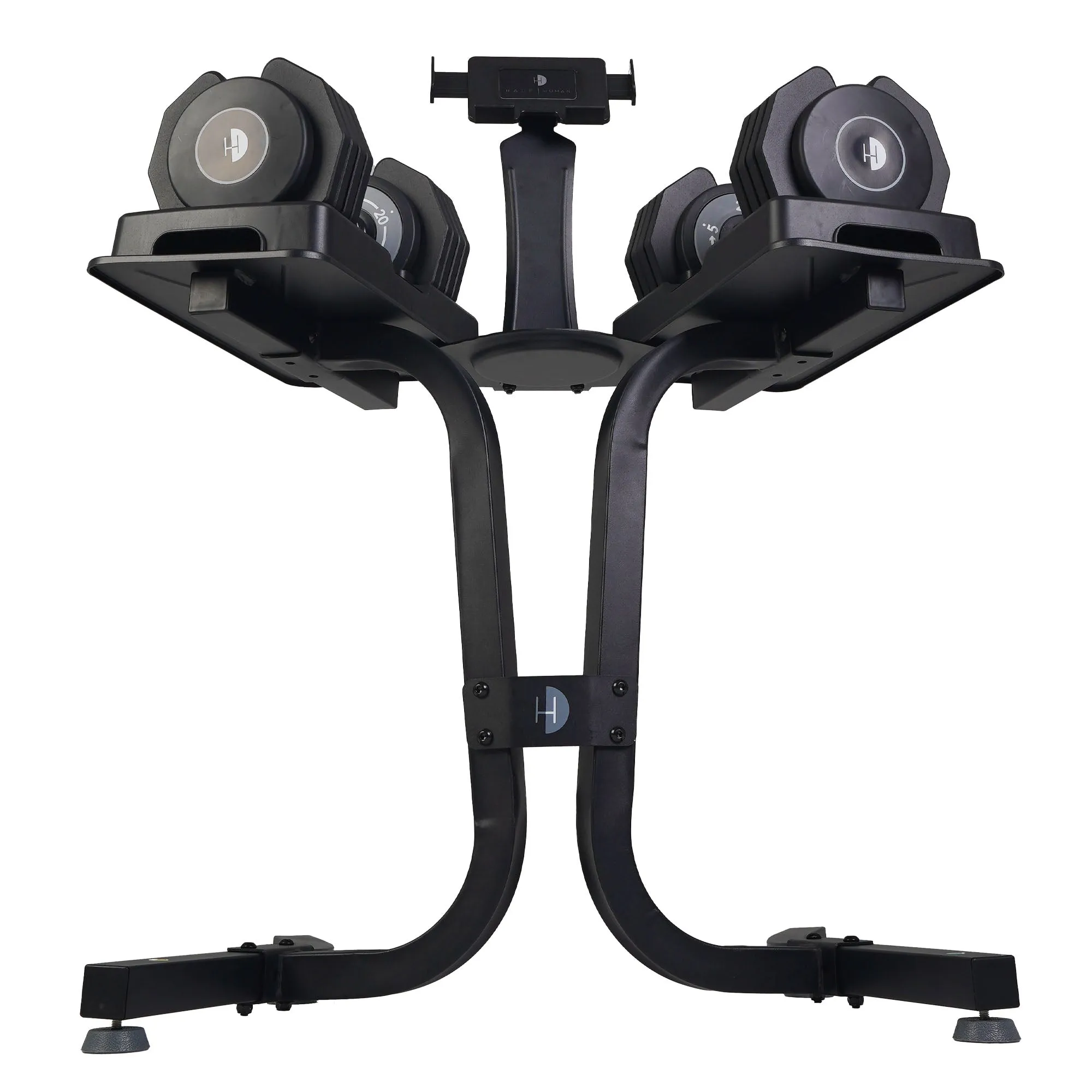 Half Human Adjustable Dumbbell Stand