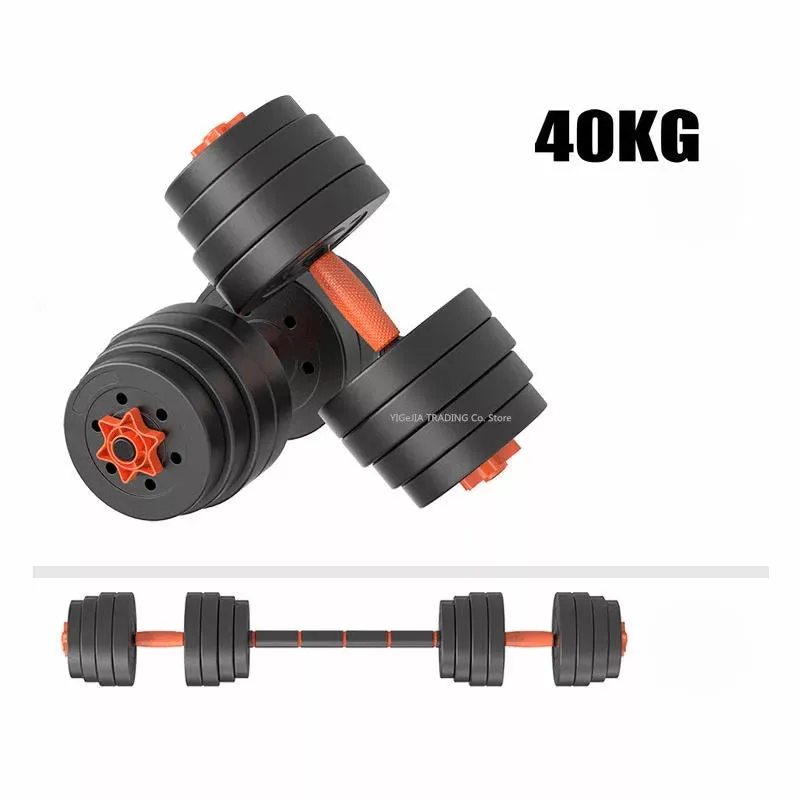 Home Gym 40KG Dumbbell/Barbell Set