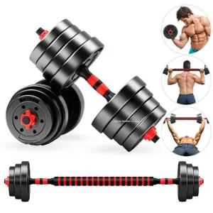 Home Gym 40KG Dumbbell/Barbell Set