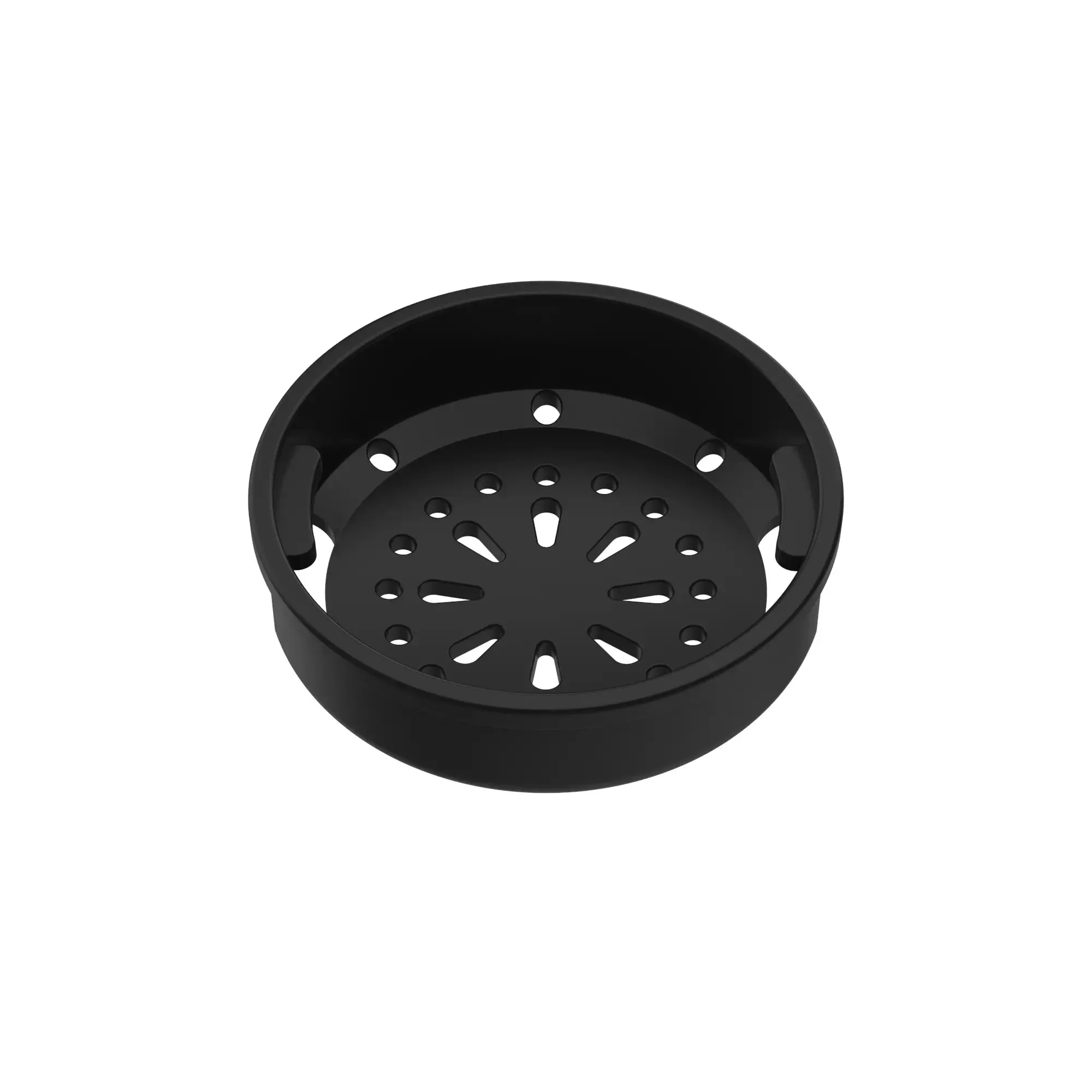 Leak Proof Water Bottle Accessory, Fruit Infuser Disc, Black, Small