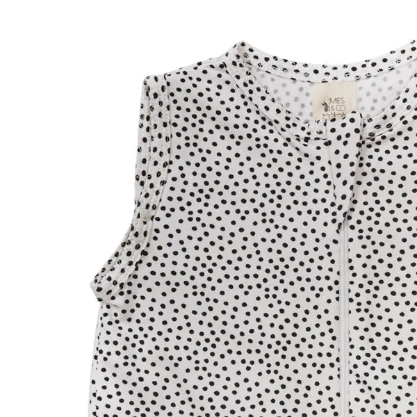 Mies & Co Summer Sleeping Bag Cozy Dots Off white - Clearance