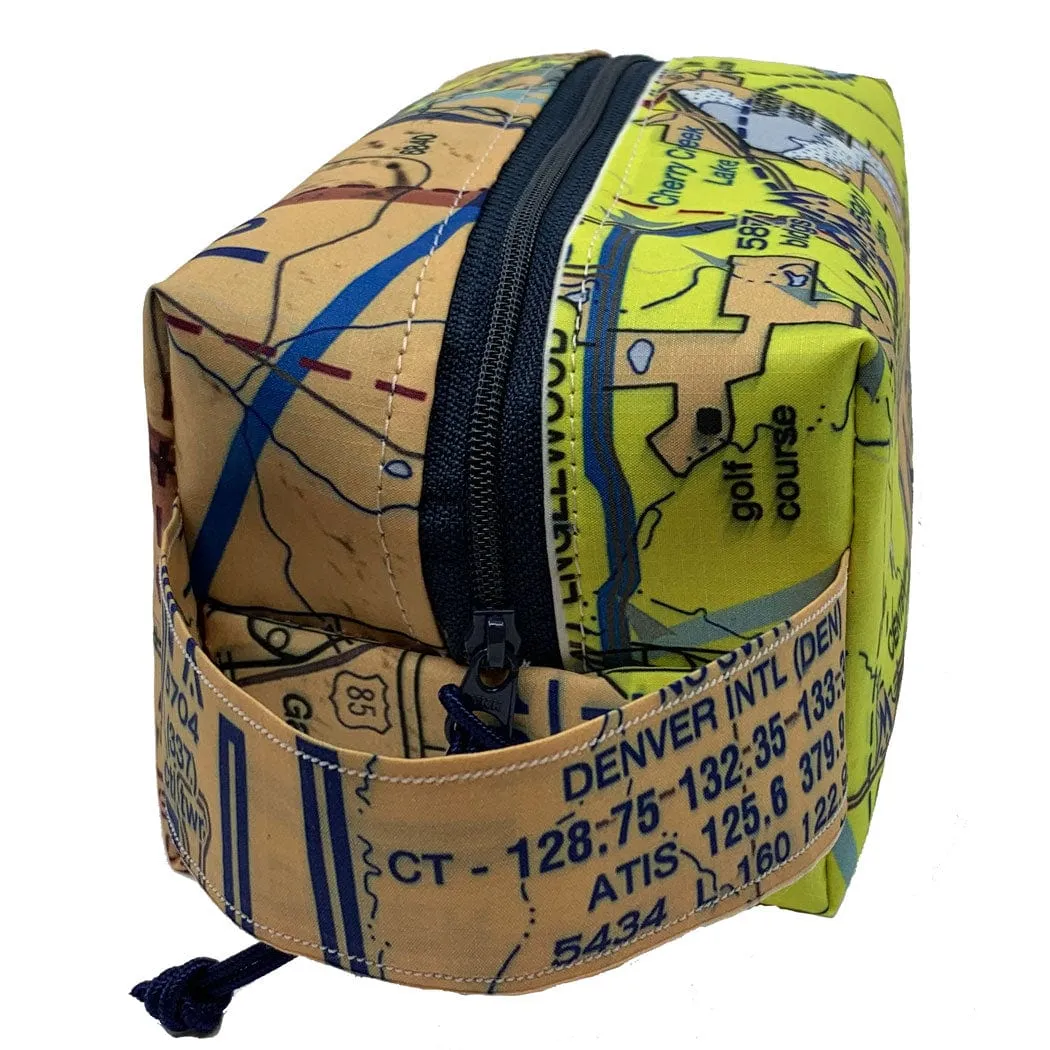 Pilot Dopp Kit & Toiletry Bag - Choose your VFR Terminal Area Chart