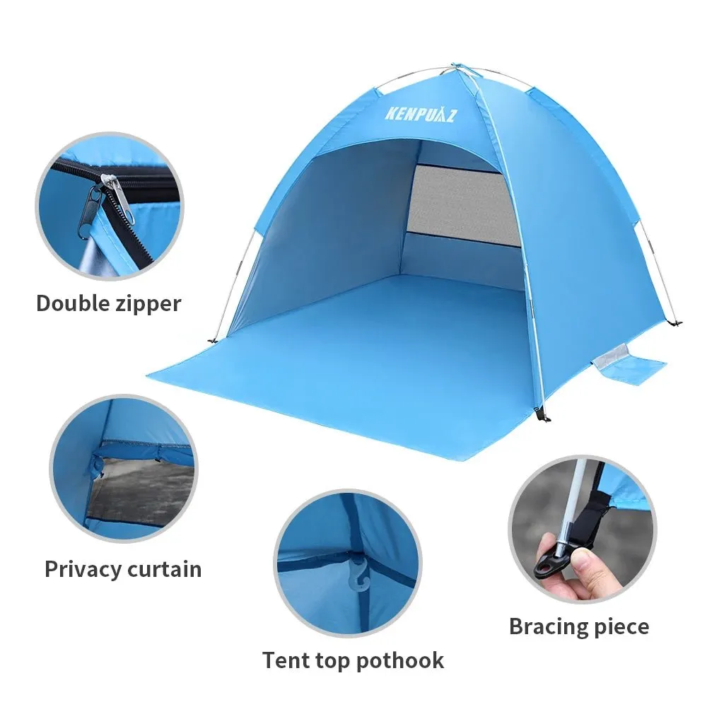 Portable Beach Blue Kids Tents