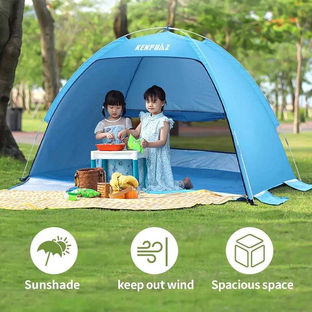 Portable Beach Blue Kids Tents