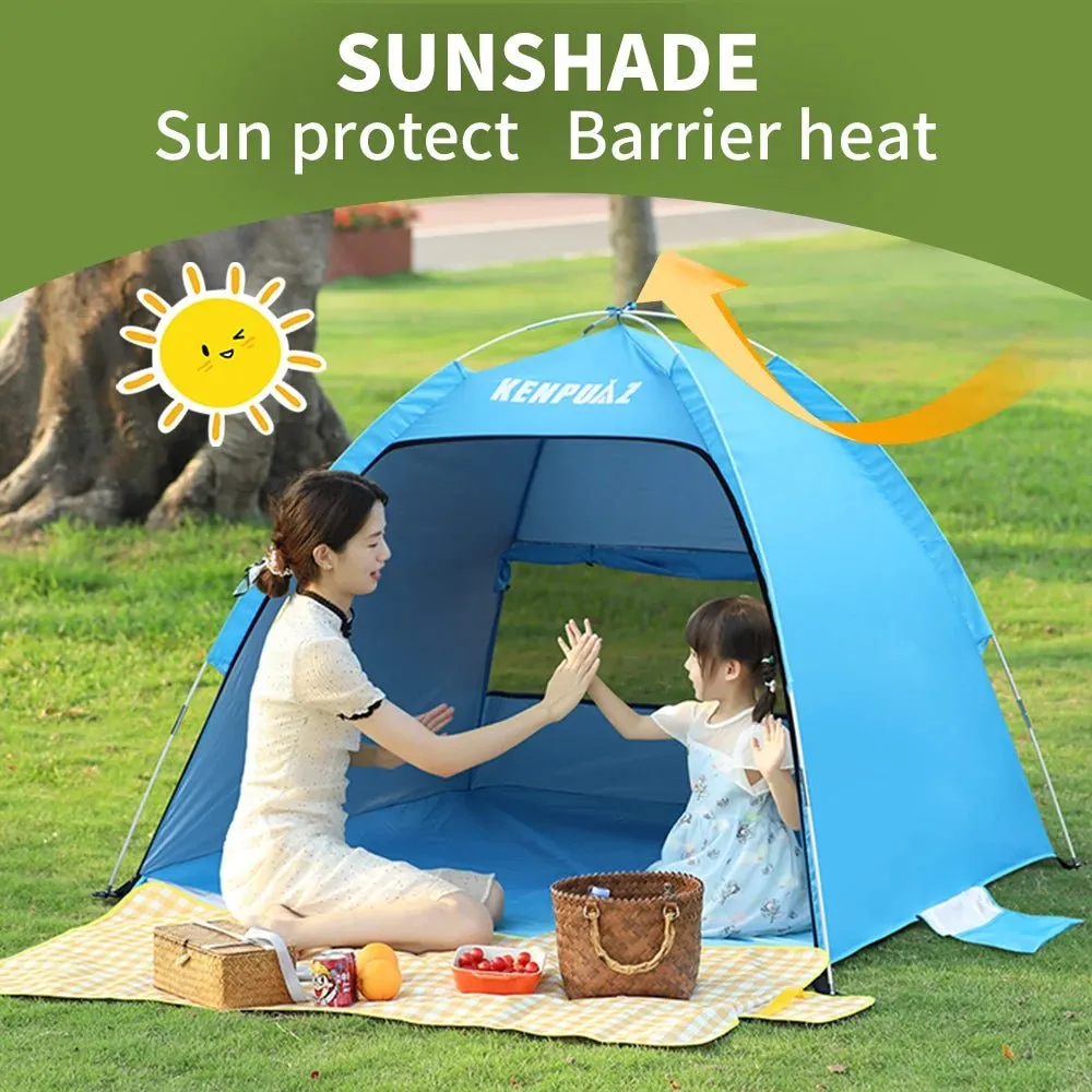 Portable Beach Blue Kids Tents