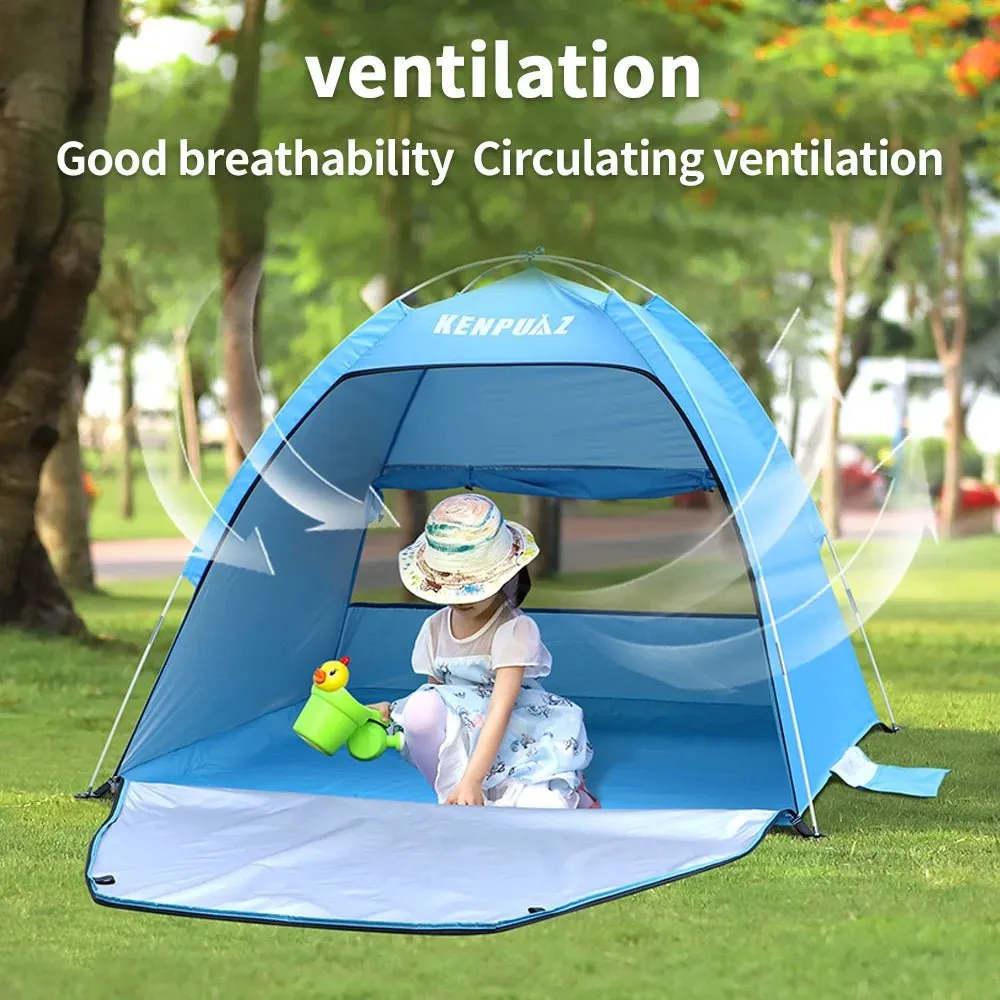 Portable Beach Blue Kids Tents