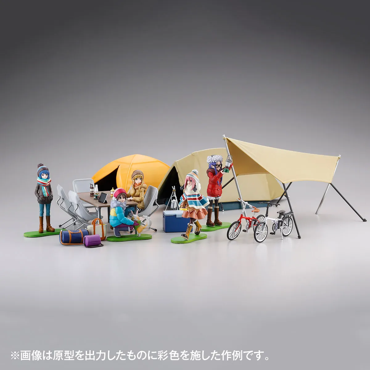 [Pre-Order END][ETA Q3 2024] Artpla - (Laid-Back Camp) Camp Set  - Yuru-Camp 1/24