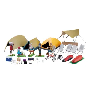 [Pre-Order END][ETA Q3 2024] Artpla - (Laid-Back Camp) Camp Set  - Yuru-Camp 1/24