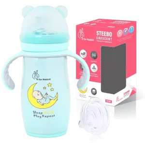 R for Rabbit Steebo Crecent Spout Cup- Blue