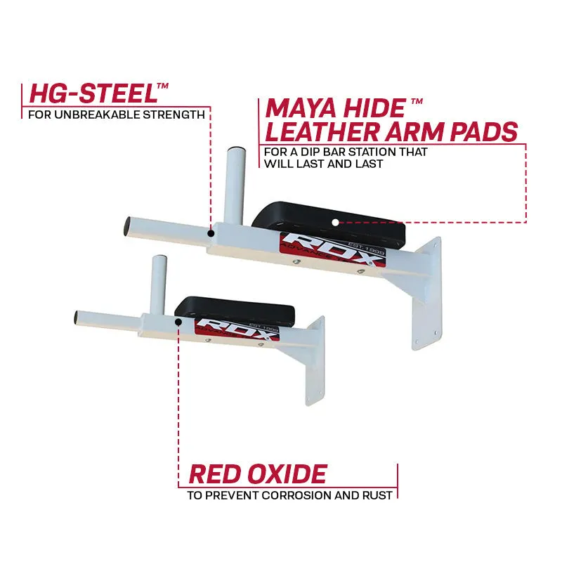 RDX X1 Wall Mounted Padded Dip Bar