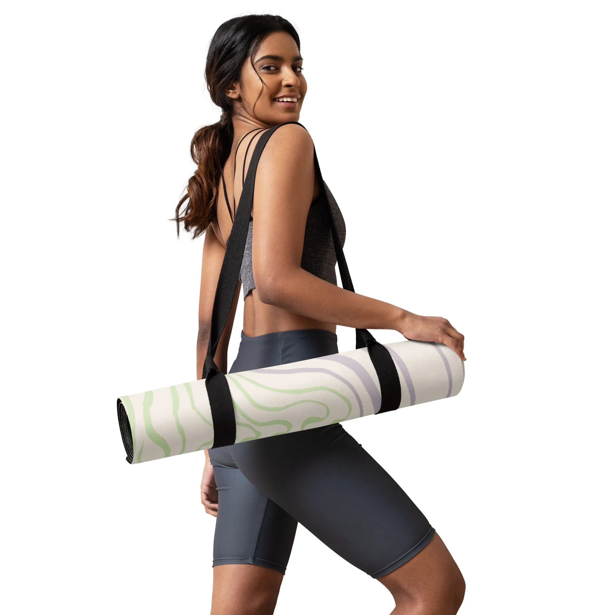 Sixties Swirl Yoga Mat