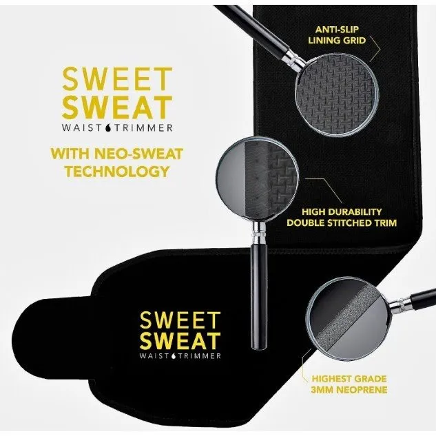 Slimming Waist Trainer Sweet Sweat Waist Trimmer Fitness Belt Adjustable