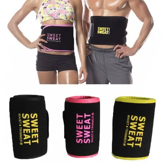 Slimming Waist Trainer Sweet Sweat Waist Trimmer Fitness Belt Adjustable