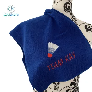 Sports - Badminton Microfibre Towel - Personalised