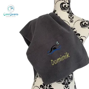 Sports - Swimming Microfibre Towel - Personalised