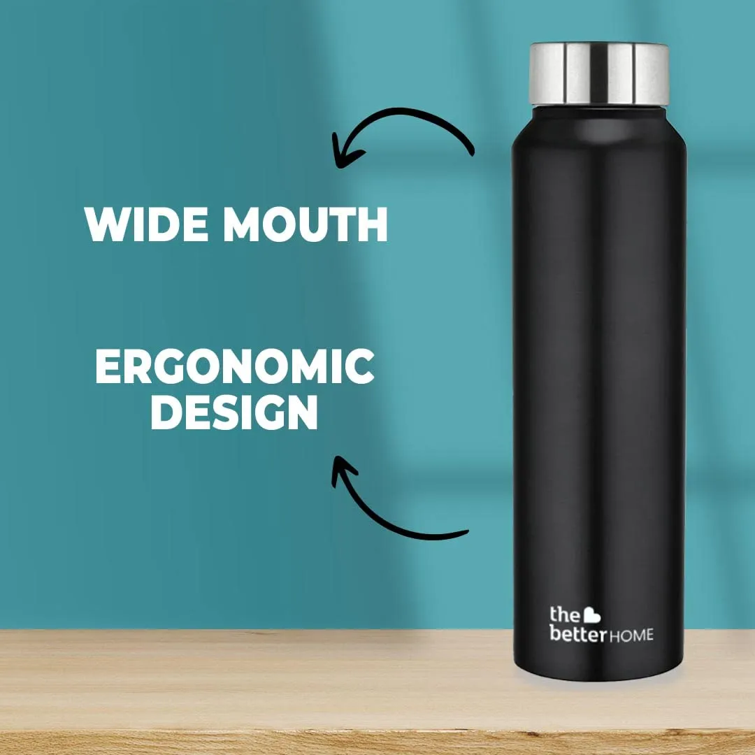 The Better Home Stainless Steel Water Bottle 1 Litre | Leak Proof, Durable & Rust Proof | Non-Toxic & BPA Free Steel Bottles 1  Litre | Eco Friendly Stainless Steel Water Bottle (Pack of 20)