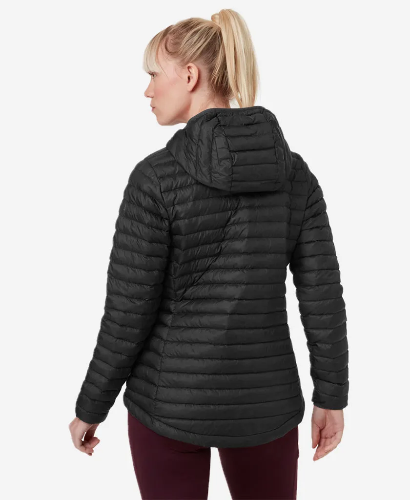 W SIRDAL HOODED INSULATOR JACKET, Black